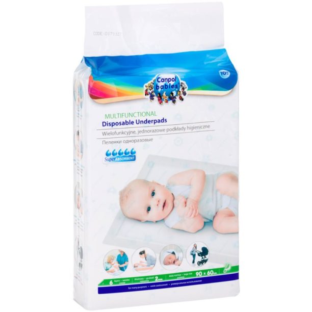 Canpol babies Disposable Underpads еднократни подложки за смяна на пелените Super Absorbent 10 бр.