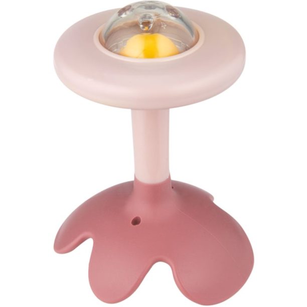 Canpol babies Sensory Rattle дрънкалка с гризалка Pink 1 бр. на ниска цена