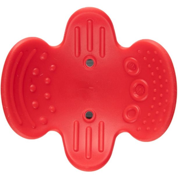 Canpol babies Sensory Rattle дрънкалка с гризалка Red 1 бр. купи на топ цена