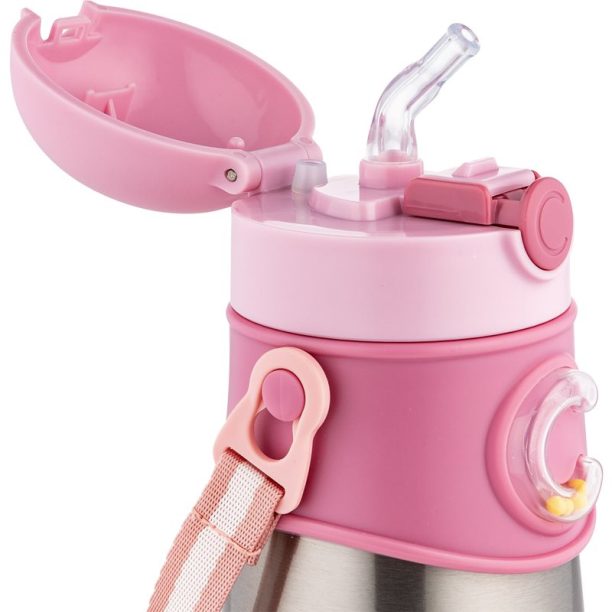 Canpol babies Thermos термос със сламка 12m+ Pink 300 мл. на ниска цена