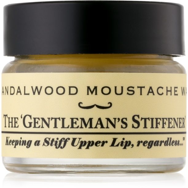 Captain Fawcett Moustache Wax The Gentleman's Stiffener вакса за мустаци Sandalwood 15 мл.