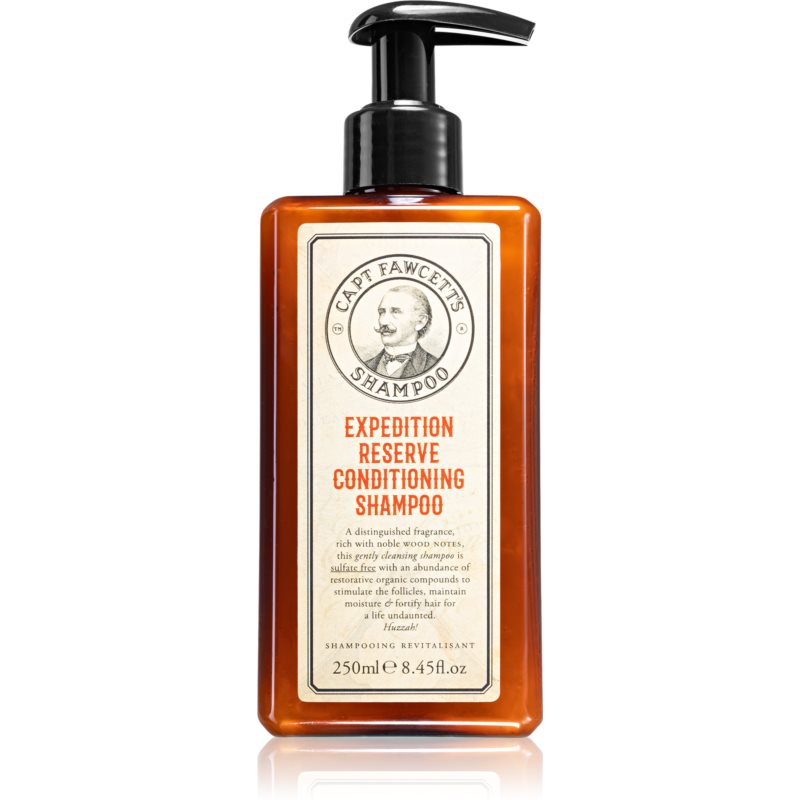 Captain Fawcett Shampoo Expedition Reserve хидратиращ и защитен шампоан за мъже 250 мл.