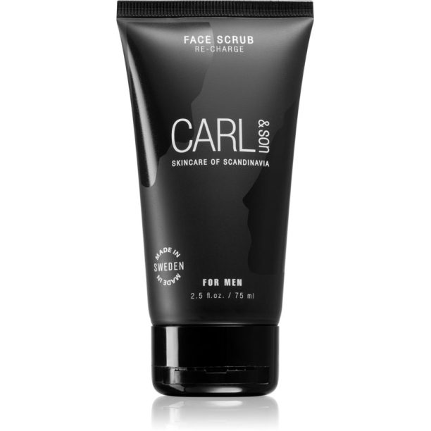 Carl & Son Face Scrub почистващ пилинг за мъже 75 мл.