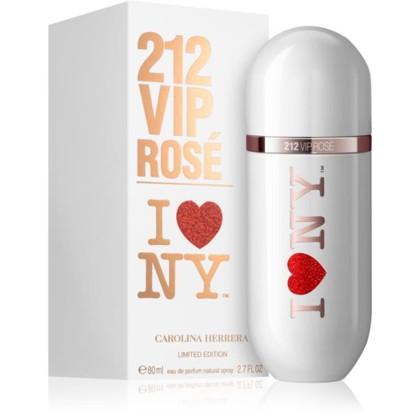 Carolina Herrera 212 VIP Rosé I love New York парфюмна вода за жени 80 мл. купи на топ цена