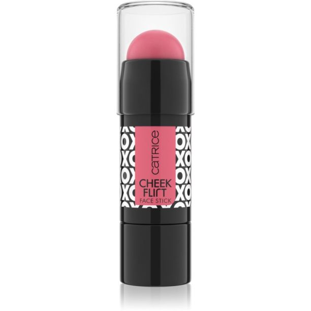 Catrice Cheek Flirt Face Stick руж в стик цвят 020 · Techno Pink 5