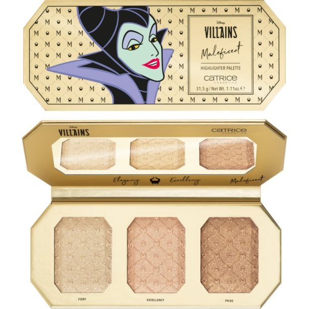 Catrice Disney Villains Maleficent палитра хайлайтъри цвят 010 31