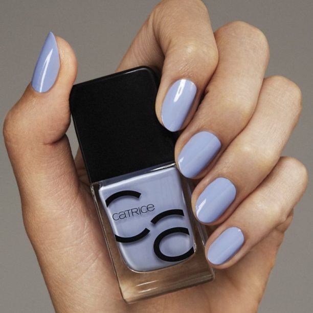 Catrice ICONAILS лак за нокти цвят 134 Laugh in Lavender 10