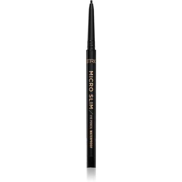 Catrice Micro Slim водоустойчив молив за очи цвят 010 Black Perfection 0.05 гр. на ниска цена