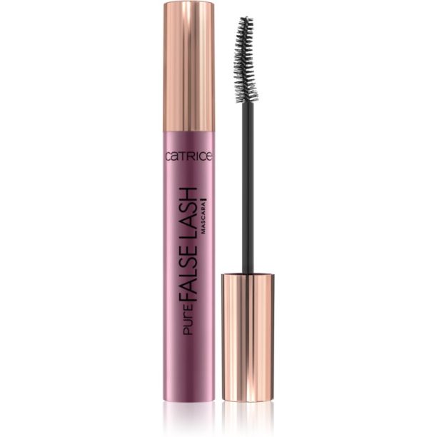 Catrice Pure False Lash спирала за ефект на изкуствени мигли цвят 010 Black 10 мл.