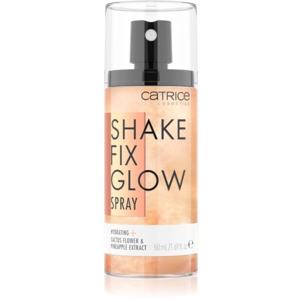 Catrice Shake Fix Glow озаряващ фиксиращ спрей 50 мл. на ниска цена