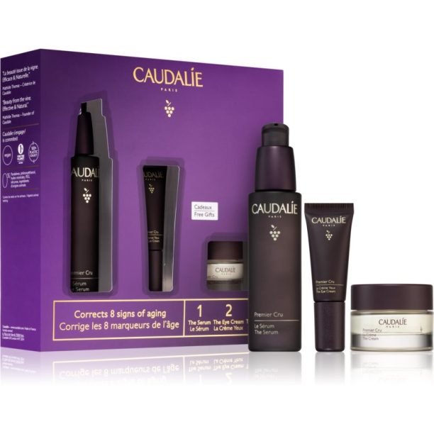 Caudalie Premier Cru комплект за пътуване (за зоната на лицето и очите)