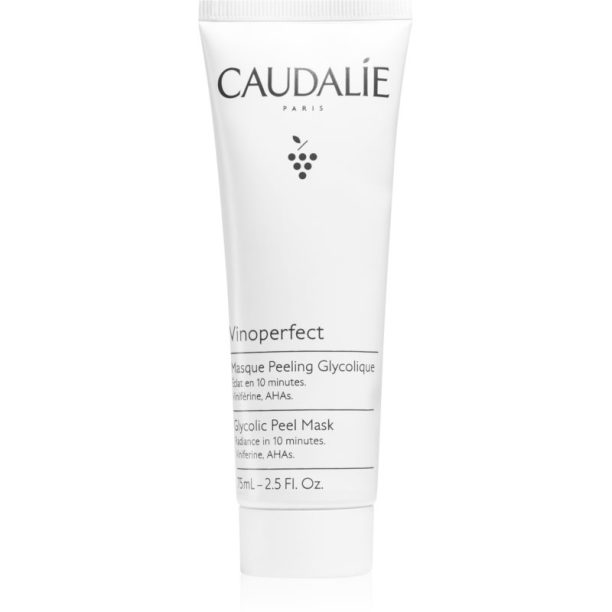 Caudalie Vinoperfect пилинг маска за озаряване на лицето 75 мл.