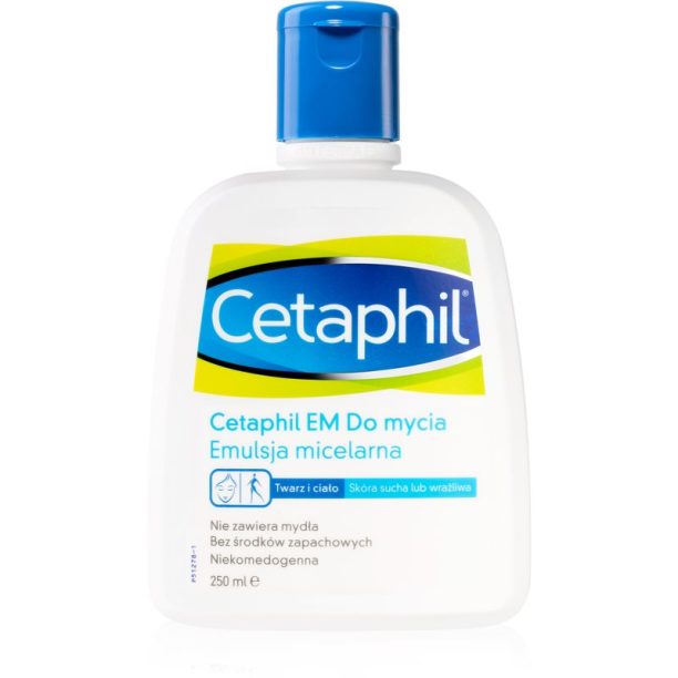 Cetaphil EM почистваща мицеларна емулсия с дозатор 250 мл.