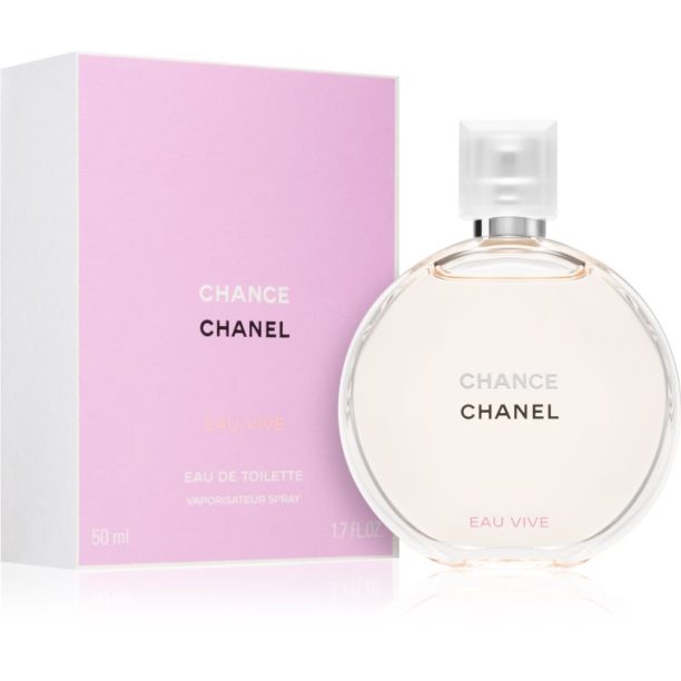 Chanel Chance Eau Vive тоалетна вода за жени 50 мл. на ниска цена