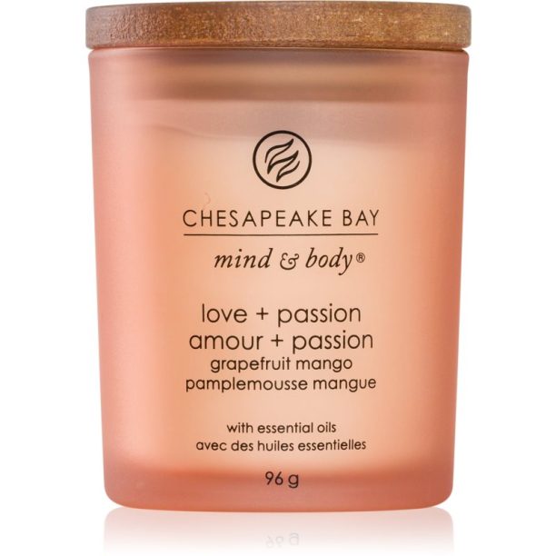 Chesapeake Bay Candle Mind & Body Love & Passion ароматна свещ 96 гр.