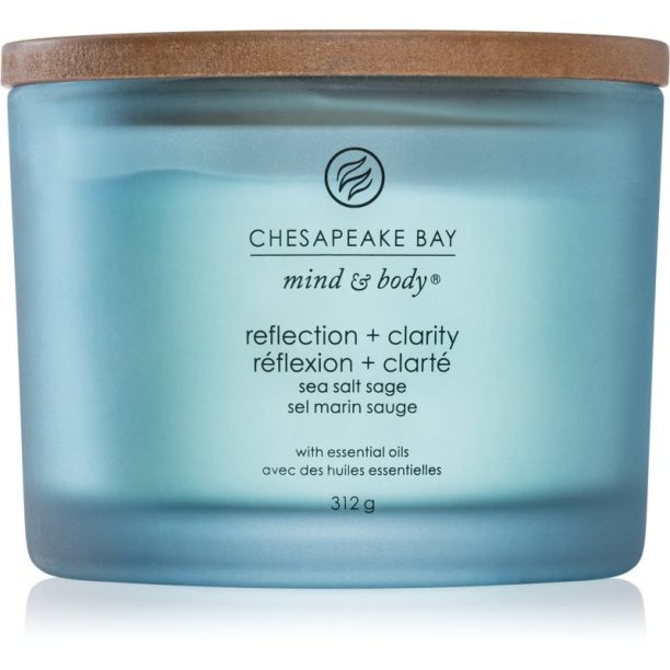 Chesapeake Bay Candle Mind & Body Reflection & Clarity ароматна свещ I. 312 гр.