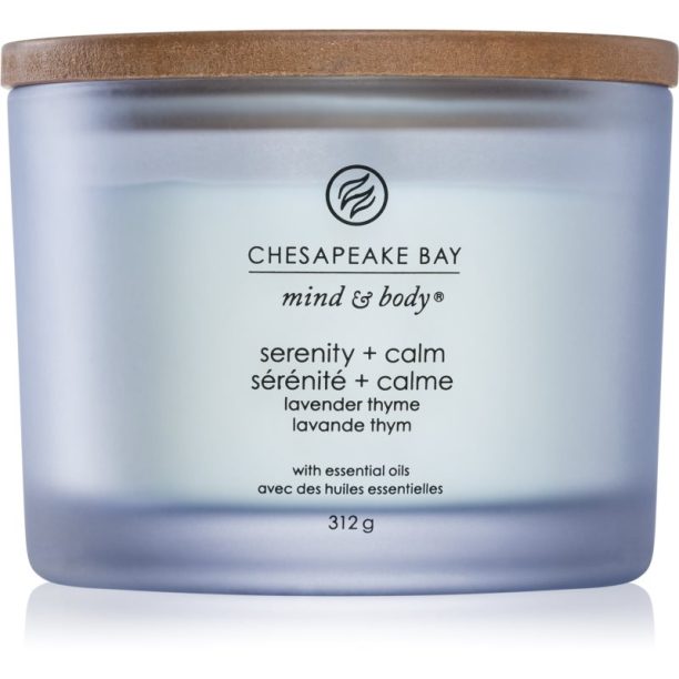 Chesapeake Bay Candle Mind & Body Serenity & Calm ароматна свещ I. 312 гр.