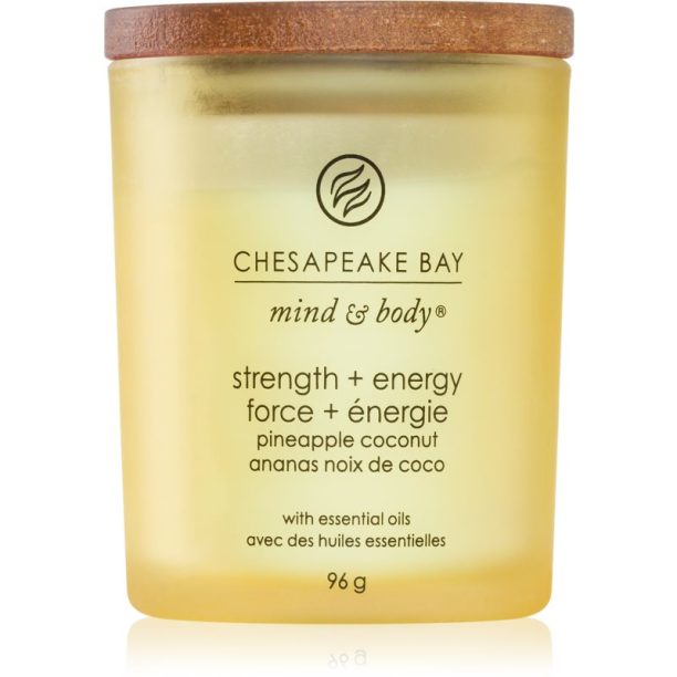 Chesapeake Bay Candle Mind & Body Strength & Energy ароматна свещ 96 гр.