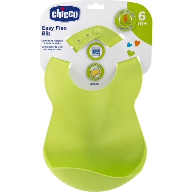 Chicco Bibs лигавник 6m+ Green 1 бр.