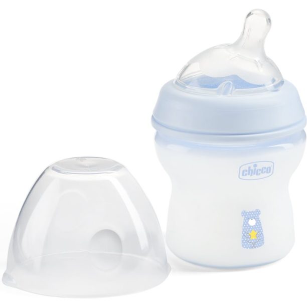 Chicco Natural Feeling Boy бебешко шише 0m+ 150 мл.