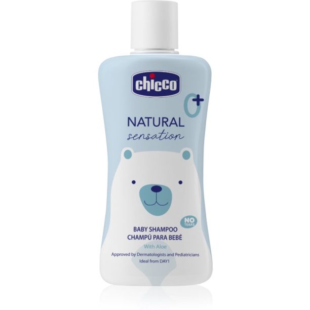 Chicco Natural Sensation Baby нежен шампоан за деца от раждането им 0+ 200 мл.