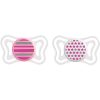 Chicco Physio Light 6-16m биберон Strip/Stars 6-16 m 2 бр.