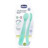 Chicco Soft Silicone лъжичка 6m+ Blue 2 бр.