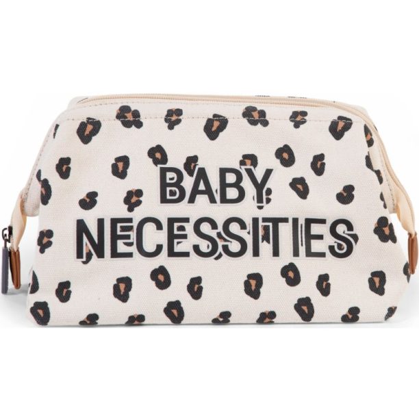 Childhome Baby Necessities Canvas Leopard тоалетна чантичка 1 бр.