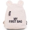 Childhome My First Bag Teddy Off White детска раница 20x8x24 cm