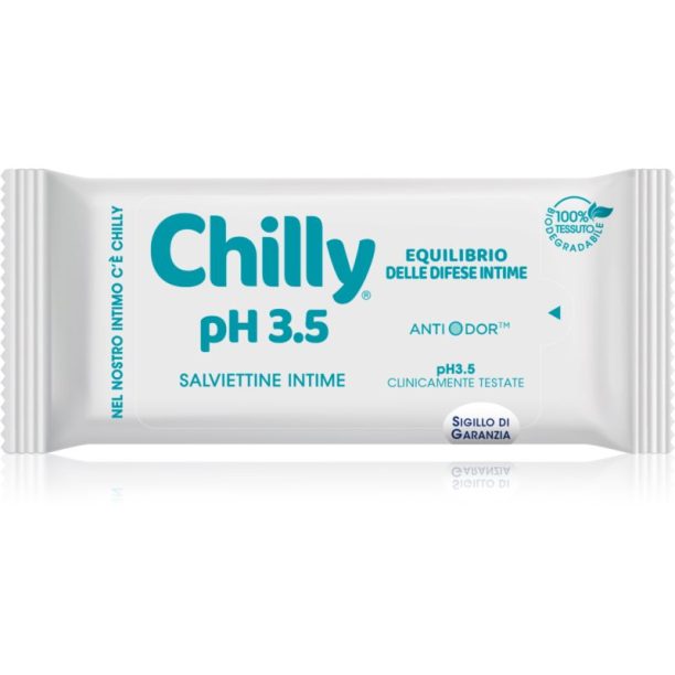 Chilly Intima Anti-Odor кърпички за интимна хигиена pH 3