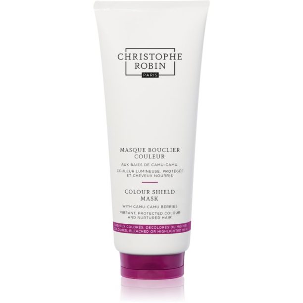 Christophe Robin Color Shield Mask with Camu-Camu Berries подхранваща маска за коса за боядисана коса и коса с кичури 200 мл. на ниска цена