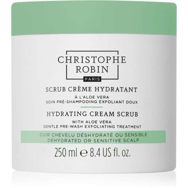 Christophe Robin Hydrating Cream Scrub хидратиращ пилинг за коса и скалп 250 мл.