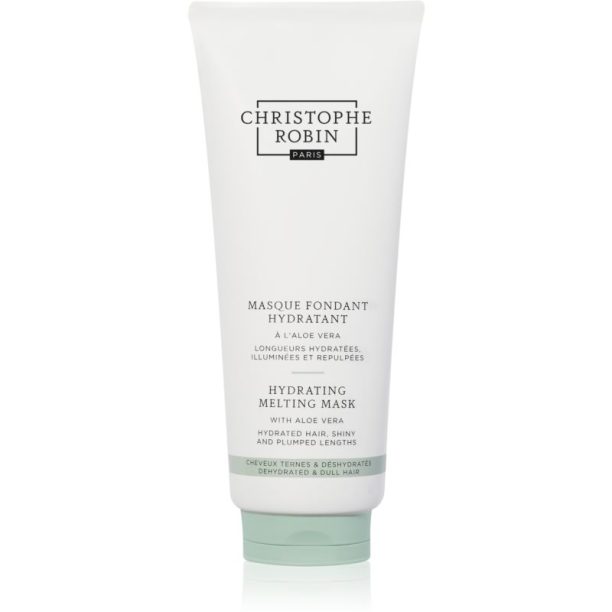 Christophe Robin Hydrating Melting Mask with Aloe Vera хидратираща маска за суха коса 200 мл. на ниска цена