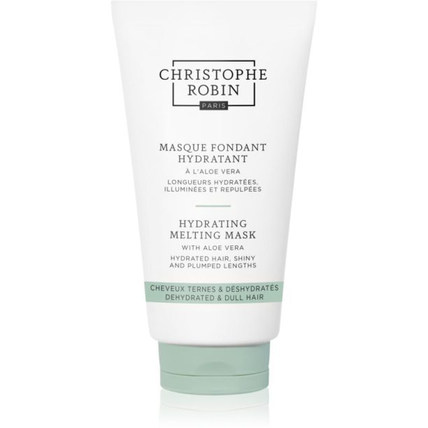 Christophe Robin Hydrating Melting Mask with Aloe Vera хидратираща маска за суха коса 75 мл.