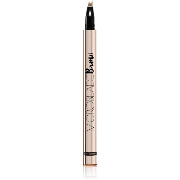 Ciaté London Microblade Brow прецизен молив за вежди цвят Soft Brown 0