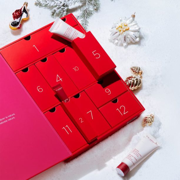 Clarins Advent Calendar 2022 коледен календар (за всички типове кожа на лицето) купи на топ цена