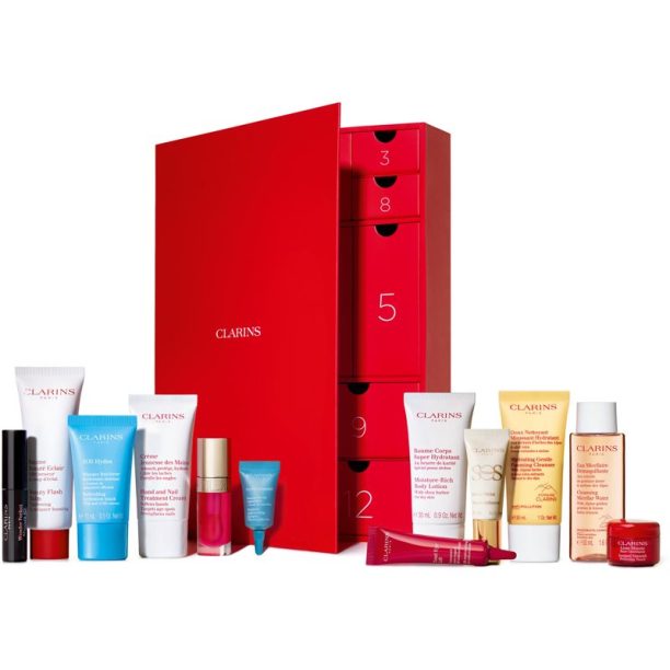 Clarins Advent Calendar 2022 коледен календар (за всички типове кожа на лицето) на ниска цена