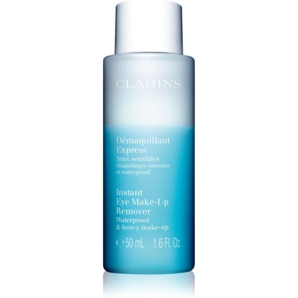 Clarins CL Cleansing Instant Eye Make-Up Remover за отстраняване на водоустойчив грим за чувствителни очи 50 мл.