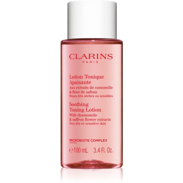 Clarins CL Cleansing Soothing Toning Lotion успокояващ тоник за чувствителна много суха кожа 100 мл.