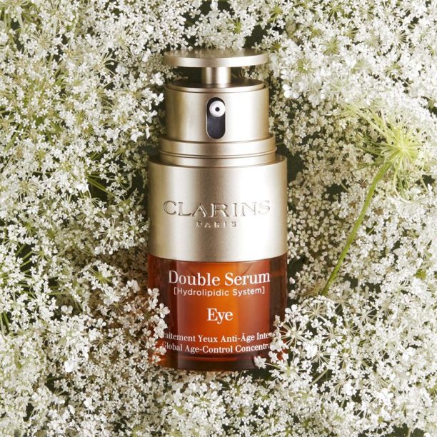 Clarins Double Serum Eye серум против бръчки за околоочната зона с подхранващ ефект 20 мл. купи на топ цена