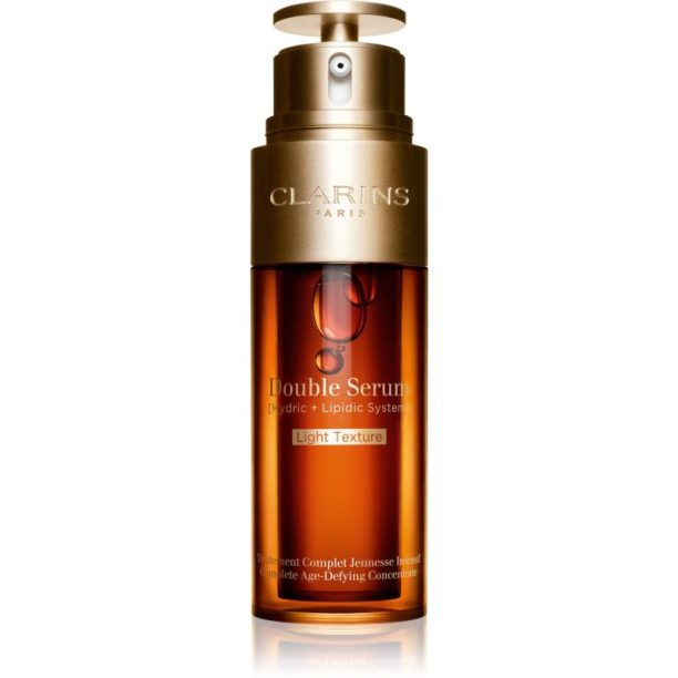 Clarins Double Serum Light Texture интензивен серум против стареене на кожата 50 мл. на ниска цена