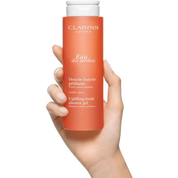 Clarins Eau Des Jardins Shower Gel парфюмиран душ гел 200 мл. купи на топ цена