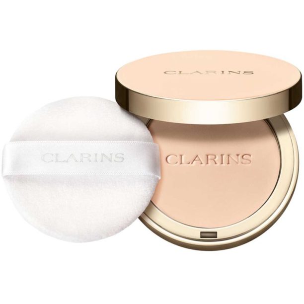 Clarins Ever Matte Compact Powder компактна пудра с матиращ ефект цвят 01 10 гр.