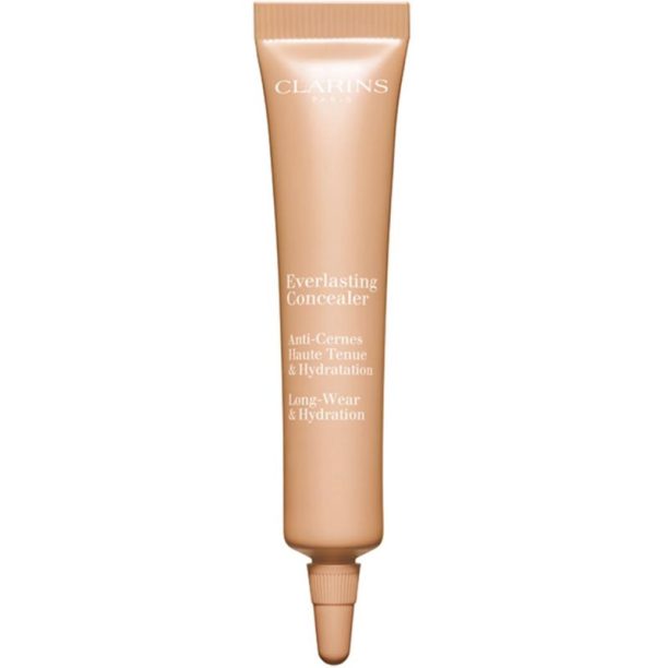 Clarins Everlasting Concealer Long-Wear & Hydration овлажняващ коректор против тъмни кръгове цвят 02.5 12 мл.