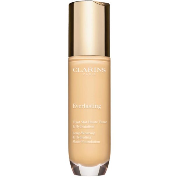 Clarins Everlasting Foundation дълготраен фон дьо тен с матиращ ефект цвят 100.5W - Cream 30 мл.