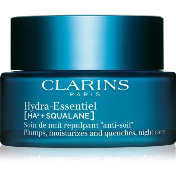 Clarins Hydra-Essentiel [HA²] Night Cream нощен хидратиращ крем с хиалуронова киселина 50 мл. на ниска цена