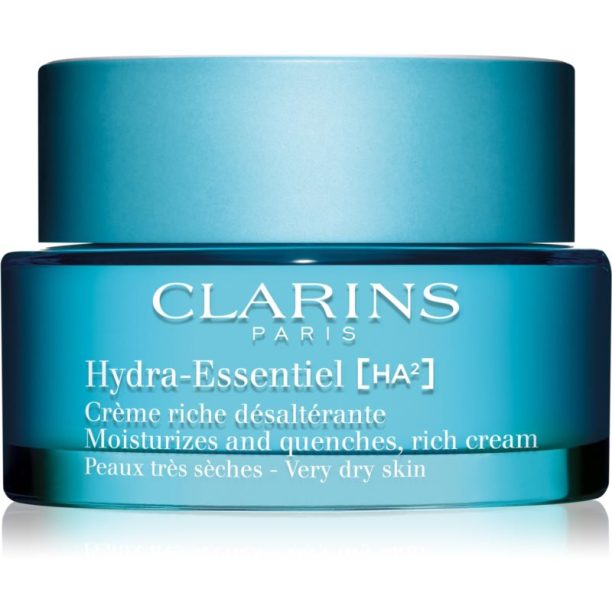 Clarins Hydra-Essentiel [HA²] Rich Cream богат хидратиращ крем за много суха кожа 50 мл.