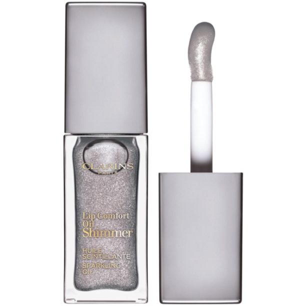 Clarins Lip Comfort Oil Shimmer масло от нар цвят 01 Sequin Flares 7 мл.