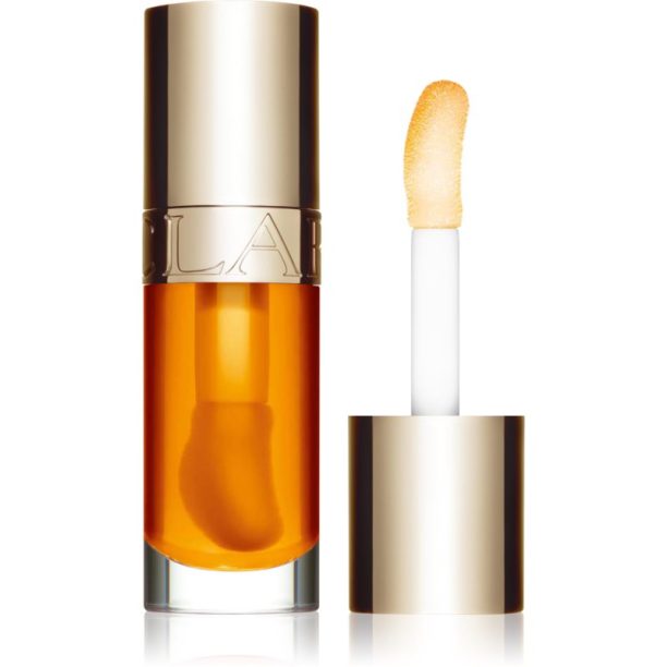 Clarins Lip Comfort Oil масло от нар с хидратиращ ефект цвят 01 honey 7 мл. на ниска цена