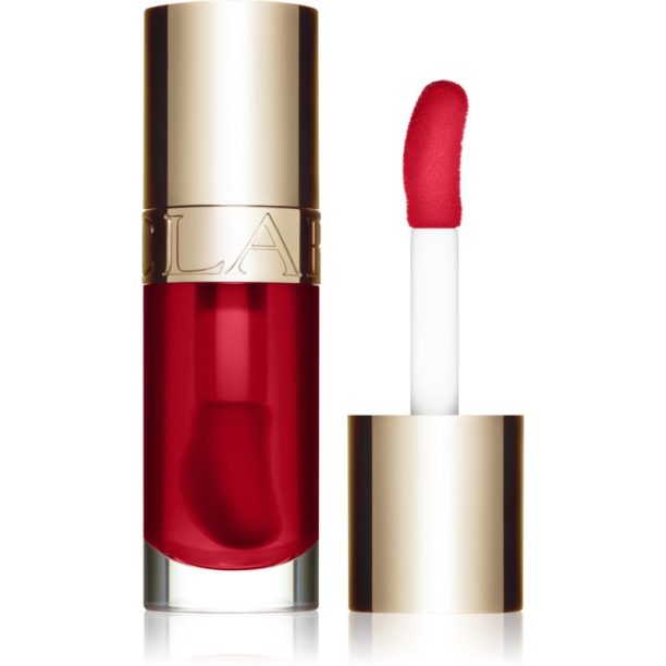 Clarins Lip Comfort Oil масло от нар с хидратиращ ефект цвят 03 cherry 7 мл. на ниска цена